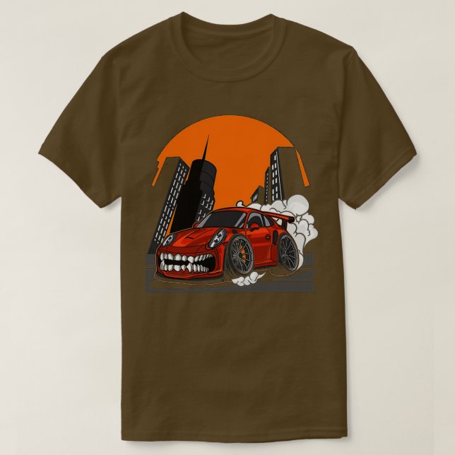 Camiseta Carro Super Monster 2 (Frente do Design)