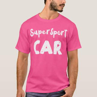 Camiseta Carro superdesportivo presente italiano
