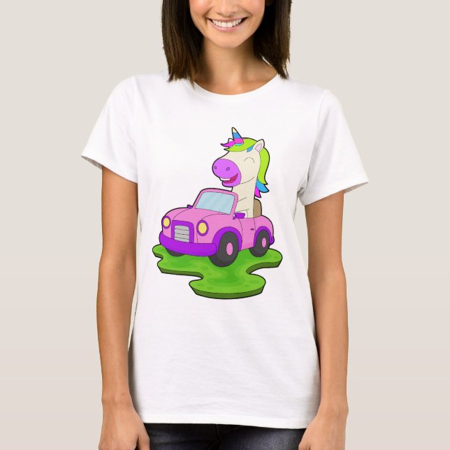 Camiseta Carro Unicorn (Frente)