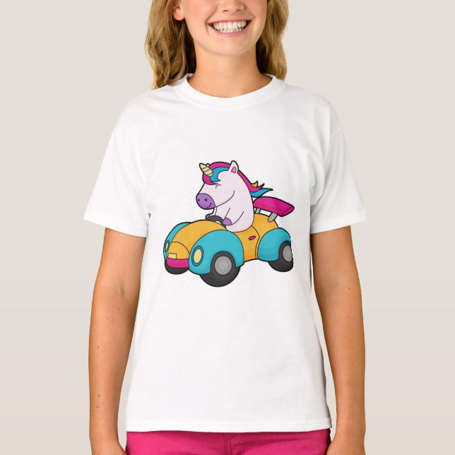 Camiseta Carro Unicorn (Frente)