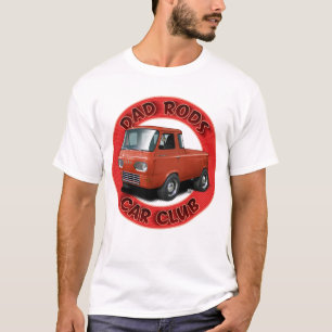 Camiseta Carro Van Up Vermelha Dad Rods Car Club