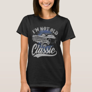 Camiseta Carro Velho Não Velho, Mas Clássico De Diversão Gr