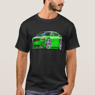 Camiseta Carro verde de Daytona do carregador de Dodge