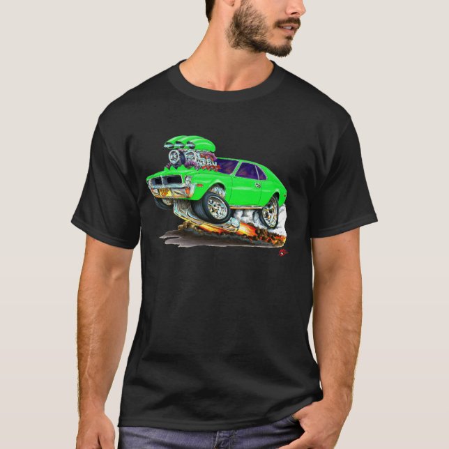 Camiseta Carro verde sublime do dardo de AMC (Frente)
