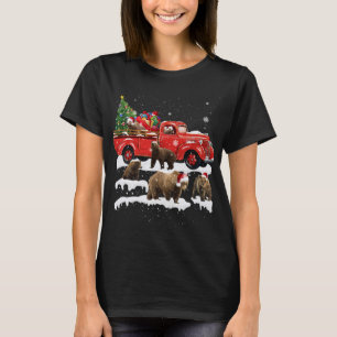 Camiseta Carro Vermelho Caminhão Feliz Natal X-mas Feio G