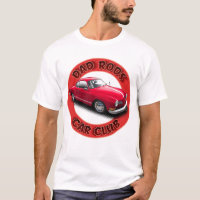 Camiseta Carro Vermelho Ghia Dad Rods Car Club
