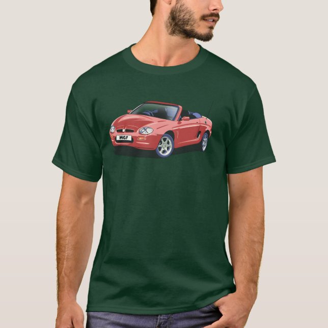 Camiseta Carro Vermelho Nightfire engraçado (Frente)