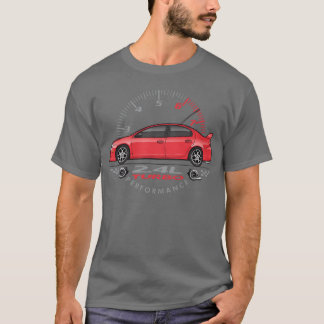 Camiseta Carro Vermelho Performance engraçado