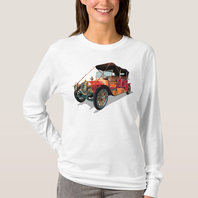 Camiseta Carro vintage (Frente)