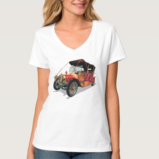 Camiseta Carro vintage (Frente)