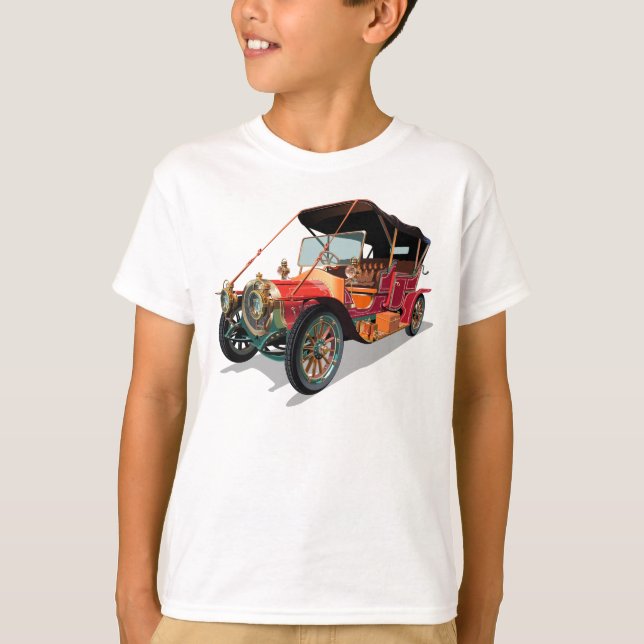 Camiseta Carro vintage (Frente)
