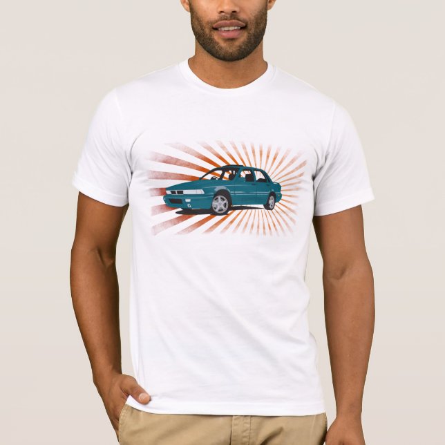 Camiseta Carro vintage (Frente)