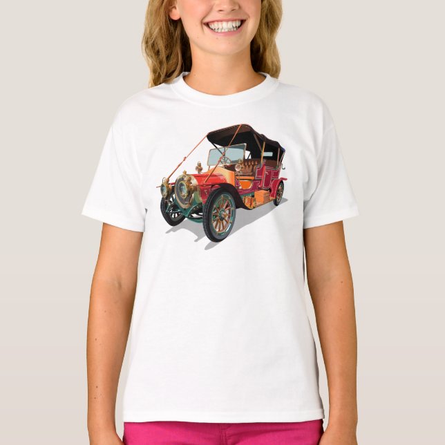Camiseta Carro vintage (Frente)