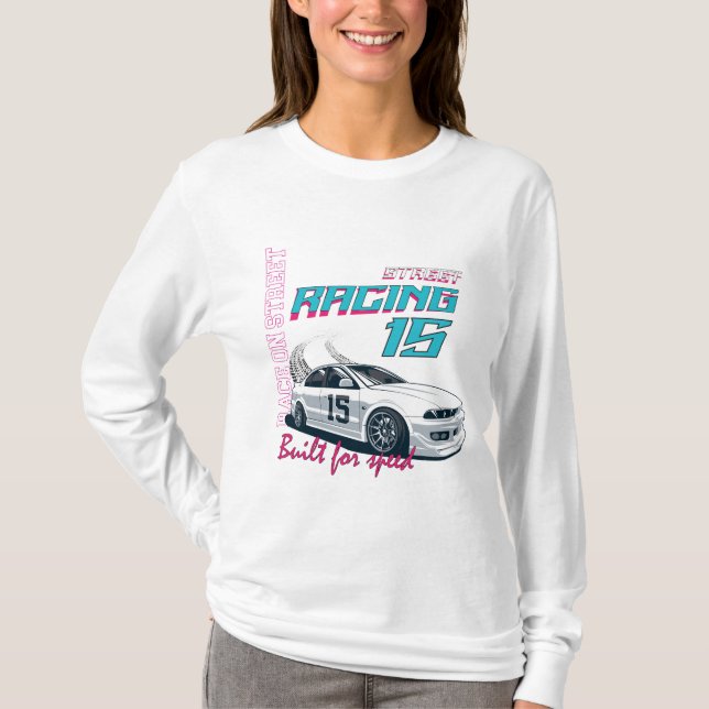 Camiseta Carro vintage (Frente)