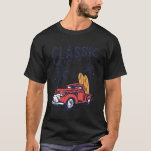 Camiseta Carro vintage Beach Life Summer Sea Surfin