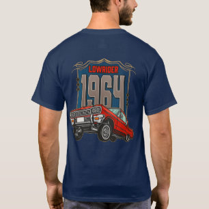 Camiseta Carro Vintage Clássico 1964 Low Rider