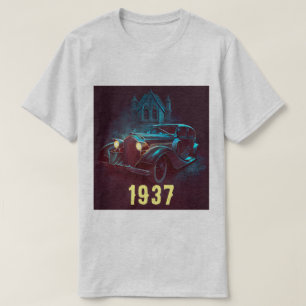Camiseta Carro vintage DE MEIA-NOITE DE 1937
