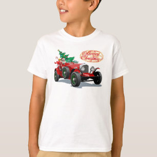Camiseta Carro vintage de Natal