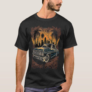 Camiseta Carro vintage de Palmeira de Palmeira da Escola An