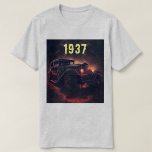 Camiseta Carro vintage MIDNIGHT 1937