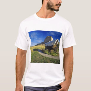 Camiseta carroça Conestoga no Scottsbluff National