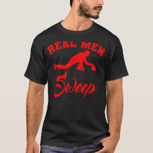 Camiseta Carroçaria Curva Jogador De Curler Ice Winter Spor