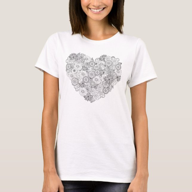 Camiseta Carroçaria Floral (Frente)