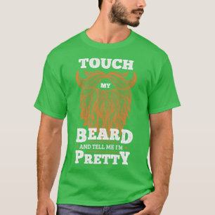 Camiseta Carrões De Barba De Homens Dotados 17