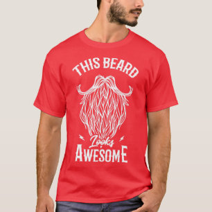 Camiseta Carrões De Barba De Homens Dotados 20