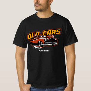 Camiseta Carros Antigos Importam Engraçados Gráficos De Bai