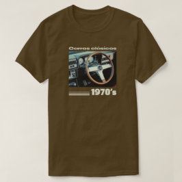 Camiseta Carros Clasicos anos 70