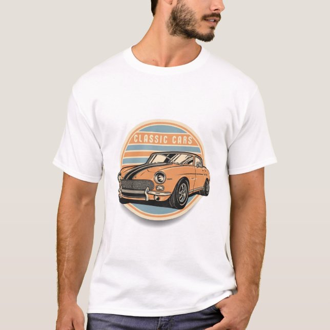 Camiseta carros clássicos (Frente)