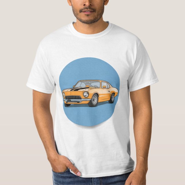 Camiseta carros clássicos (Frente)