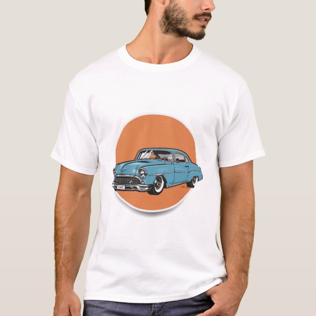 Camiseta carros clássicos (Frente)
