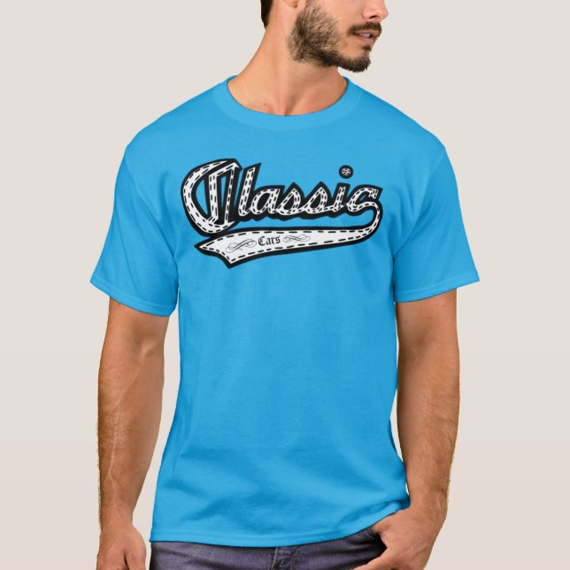 Camiseta Carros Clássicos Personalizados (Frente)
