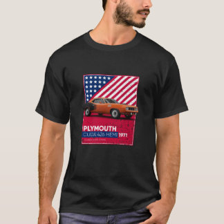 Camiseta Carros Clássicos Plymouth Cuda 426 Hemi 1971