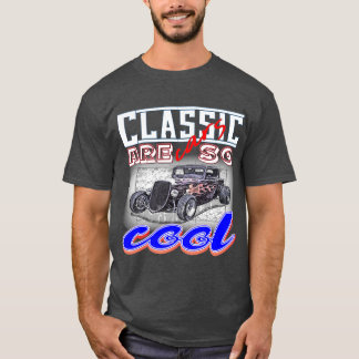 Camiseta carros clássicos são tão legal - carro retrô