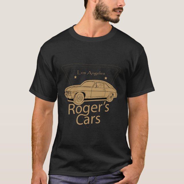 Camiseta Carros Correndo Engraçados, Pára-choque, Memória R (Frente)