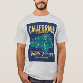 Camiseta Carros Correndo Engraçados, Pára-choque, Memória R