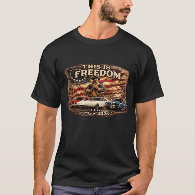 CAMISETA CARROS DA LIBERDADE (Frente)
