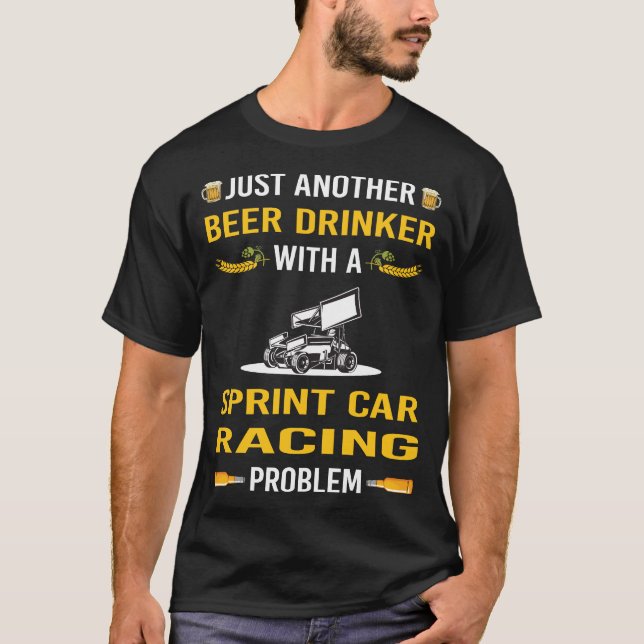 Camiseta Carros De Beer Drinker Sprint (Frente)
