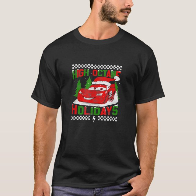 Camiseta Carros De Natal, Feriados De Octano Elevado (Frente)