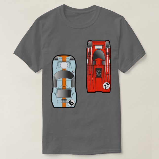 Camiseta Carros de slot (Frente do Design)