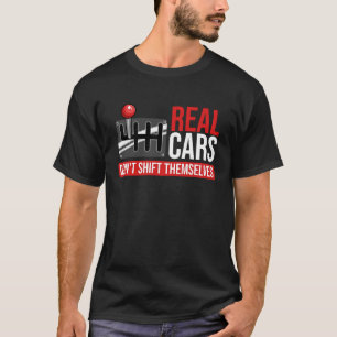 Camiseta Carros de verdade não se mudam para Caras de carro