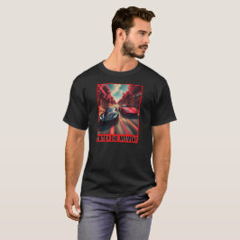 Camiseta Carros desportivos, pegue o momento