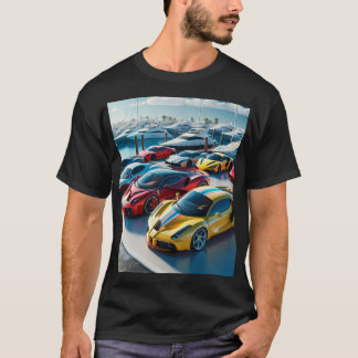 Camiseta Carros e Barcos Exóticos