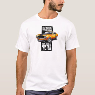 Camiseta Carros esportivos antigos nunca morrem