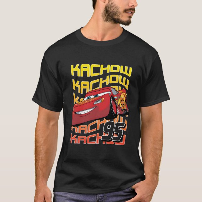 Camiseta Carros - Kachow 95 (Frente)