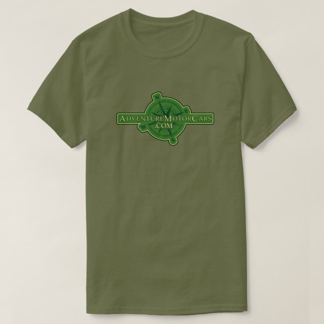 CAMISETA CARROS MOTORIZADOS DE AVENTURA (Frente do Design)
