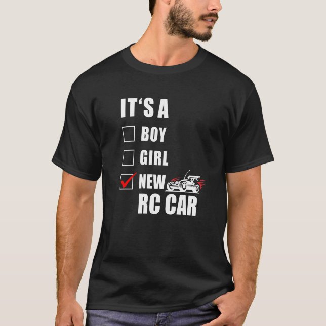 Camiseta Carros RC Controlados Remotos com Corrente RC (Frente)
